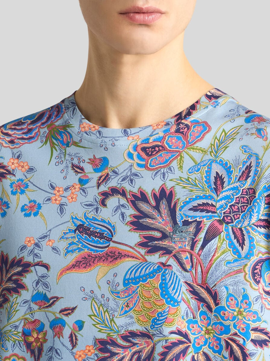 COTTON T-SHIRT WITH PRINT - 3
