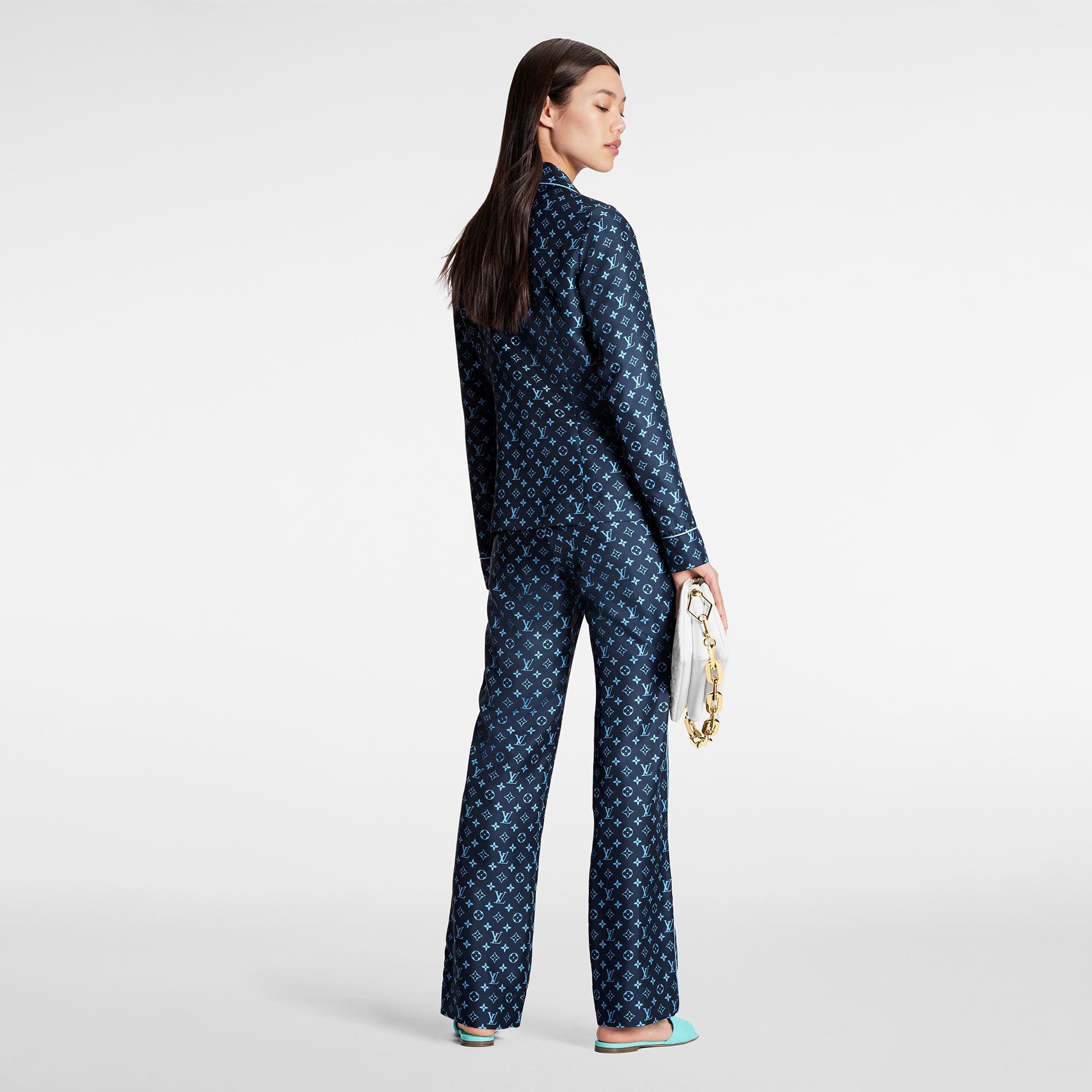 Midnight Monogram Pajama Pants - 3