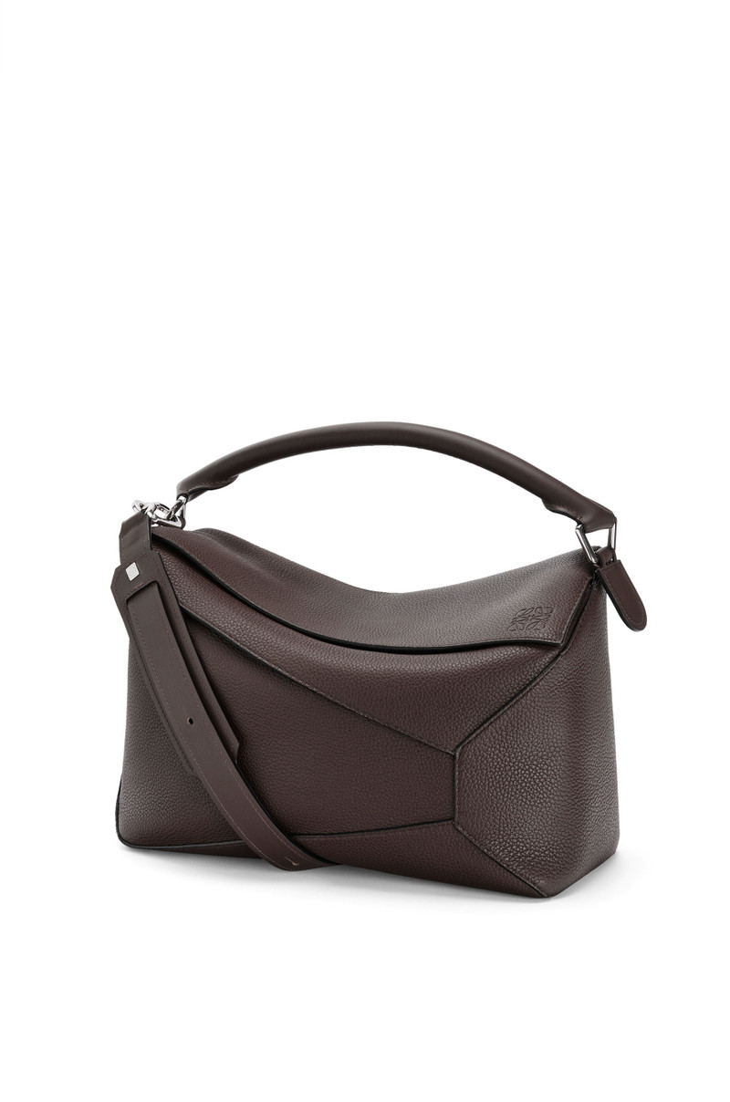 Large Puzzle bag in grained calfskin 1