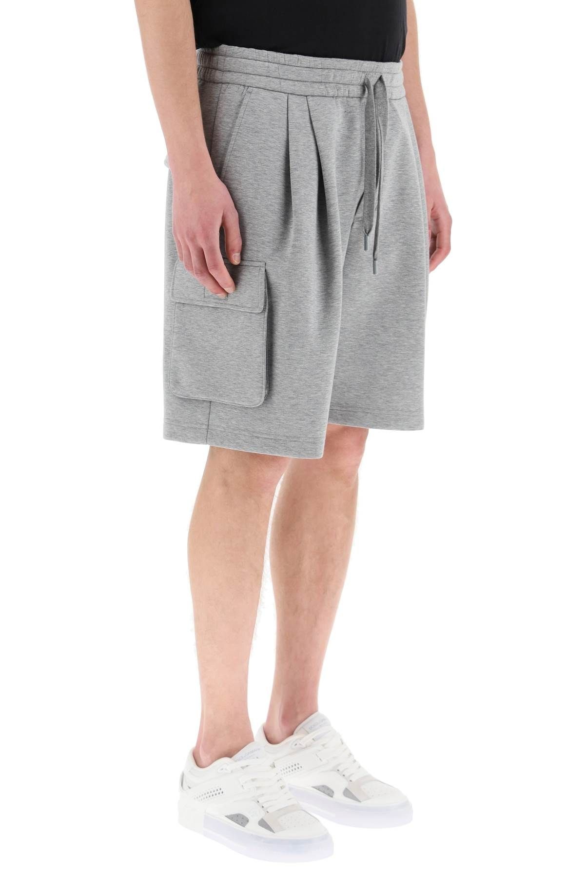 JERSEY CARGO SHORTS - 3