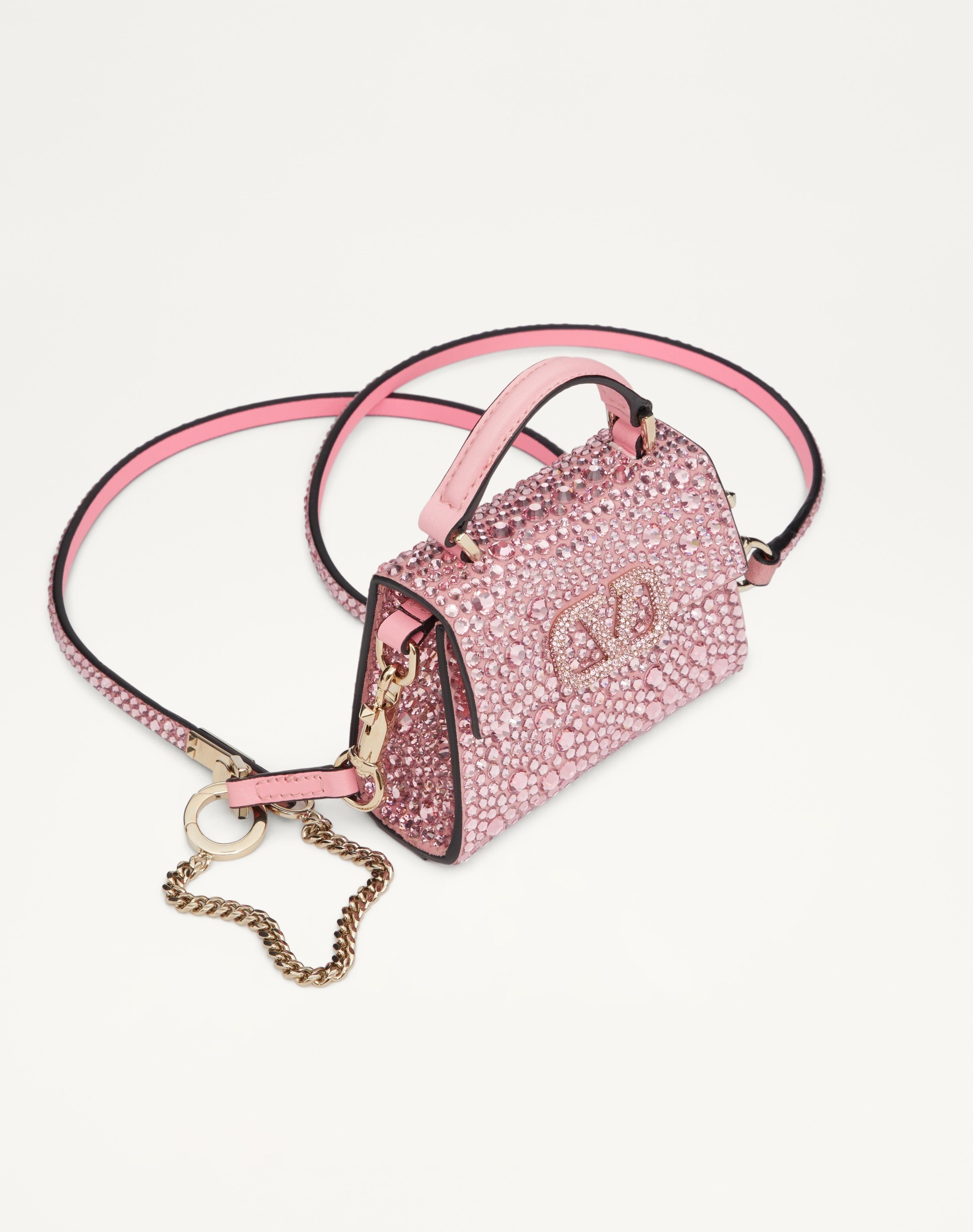 MICRO VSLING EMBROIDERED HANDBAG - 5