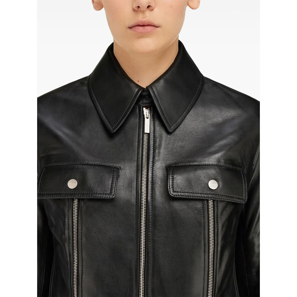 Ferragamo Black Jackets - Biker Jackets Women - 2
