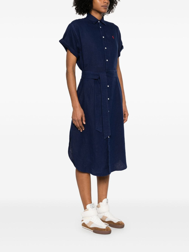 Oxford belted midi dress 3