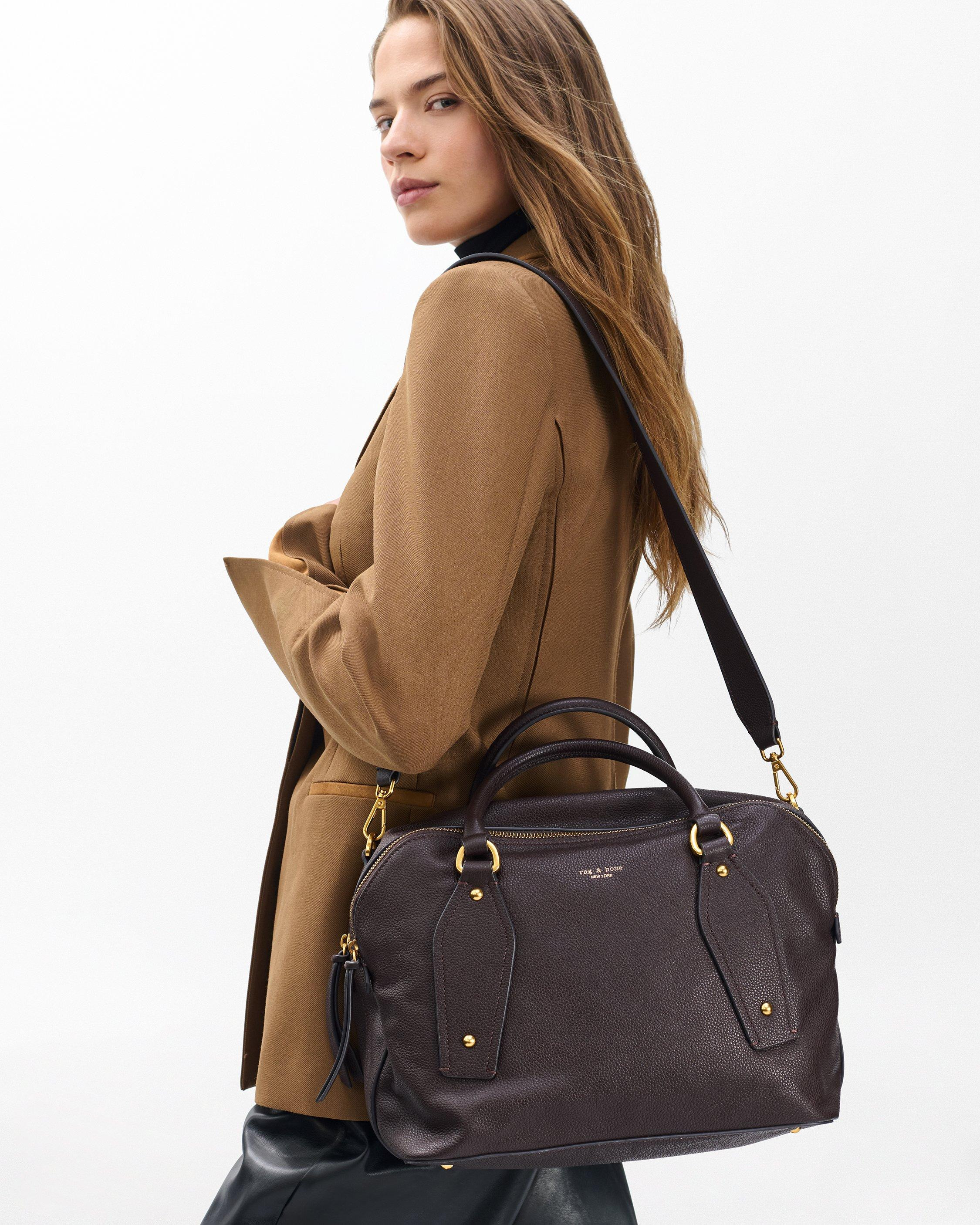 Gramercy Leather Medium Satchel - 3