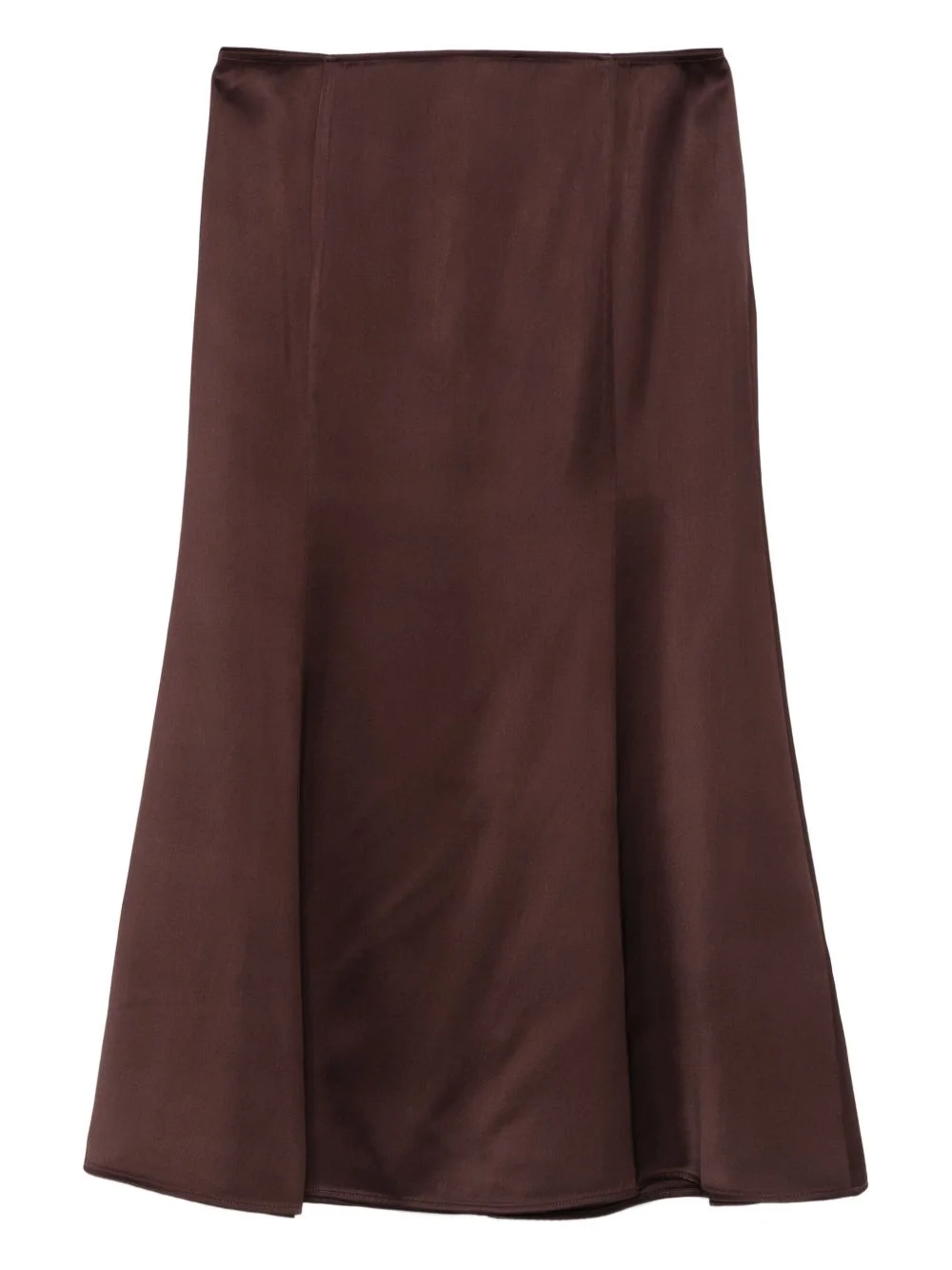 A-line midi skirt - 1