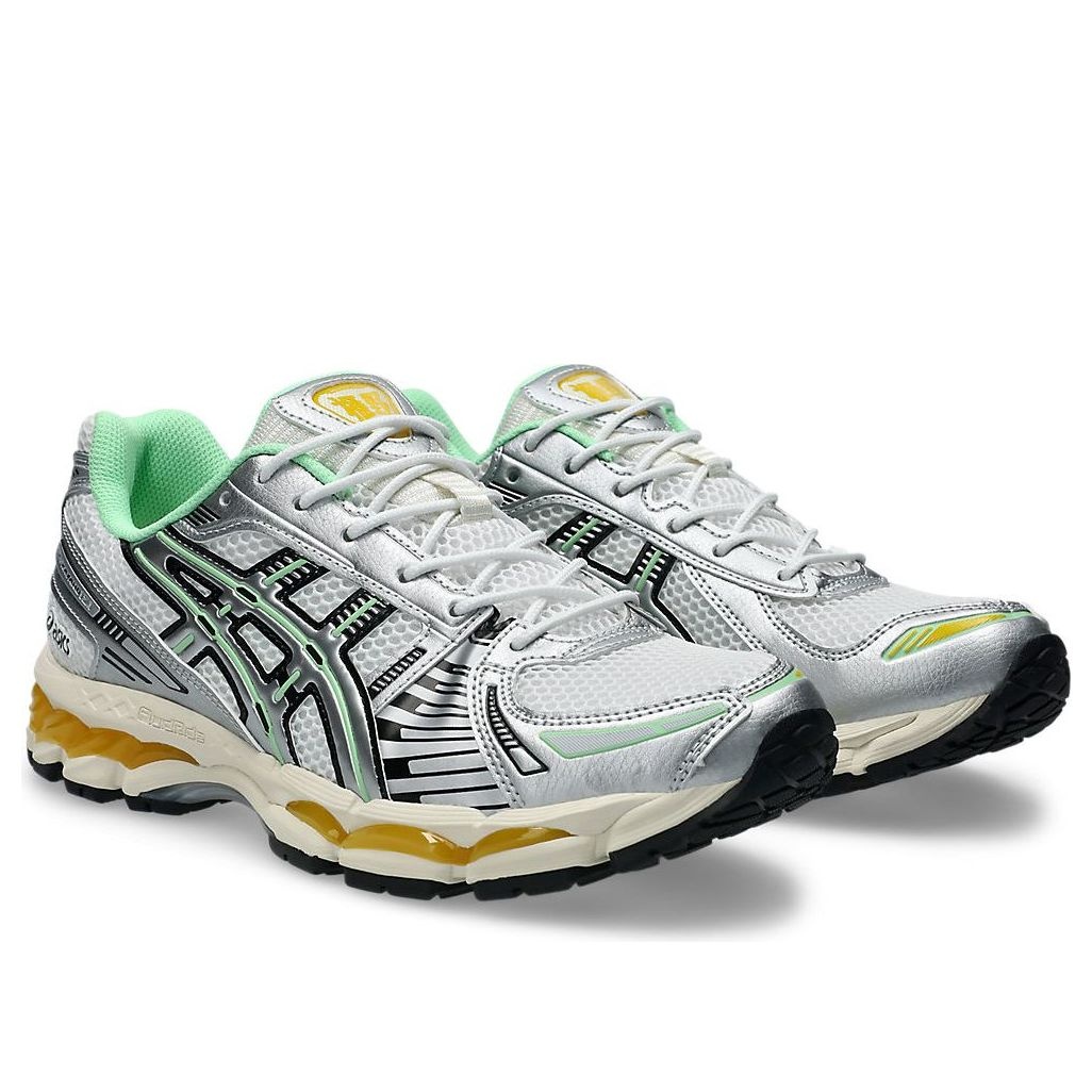 ASICS Gel-Kayano 12.1 'Silver Green Orange' 1203A827-100 - 3