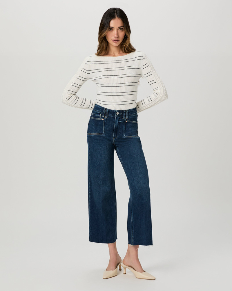 PAIGE Anessa Wide Leg Jean outlook