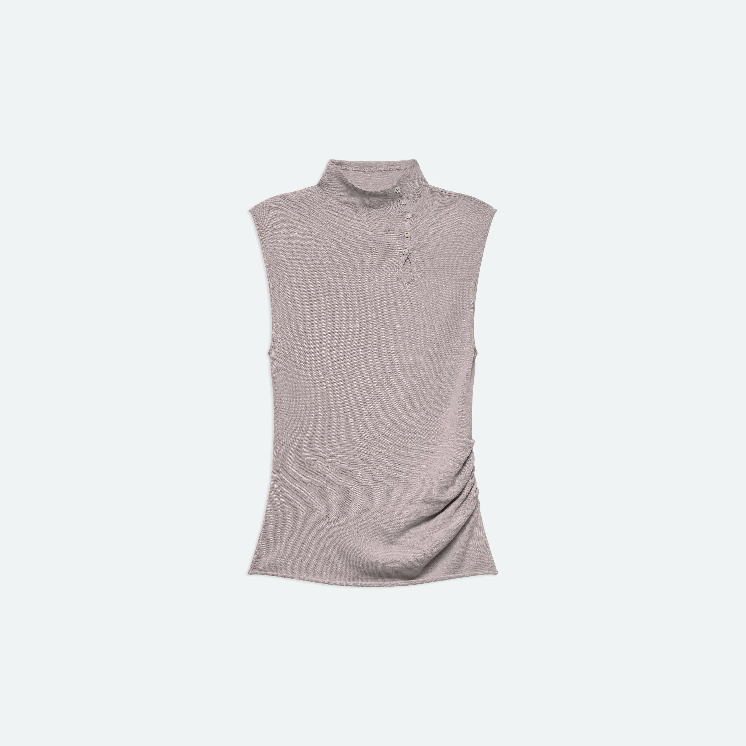 BUTTON TURTLENECK TANK - 1