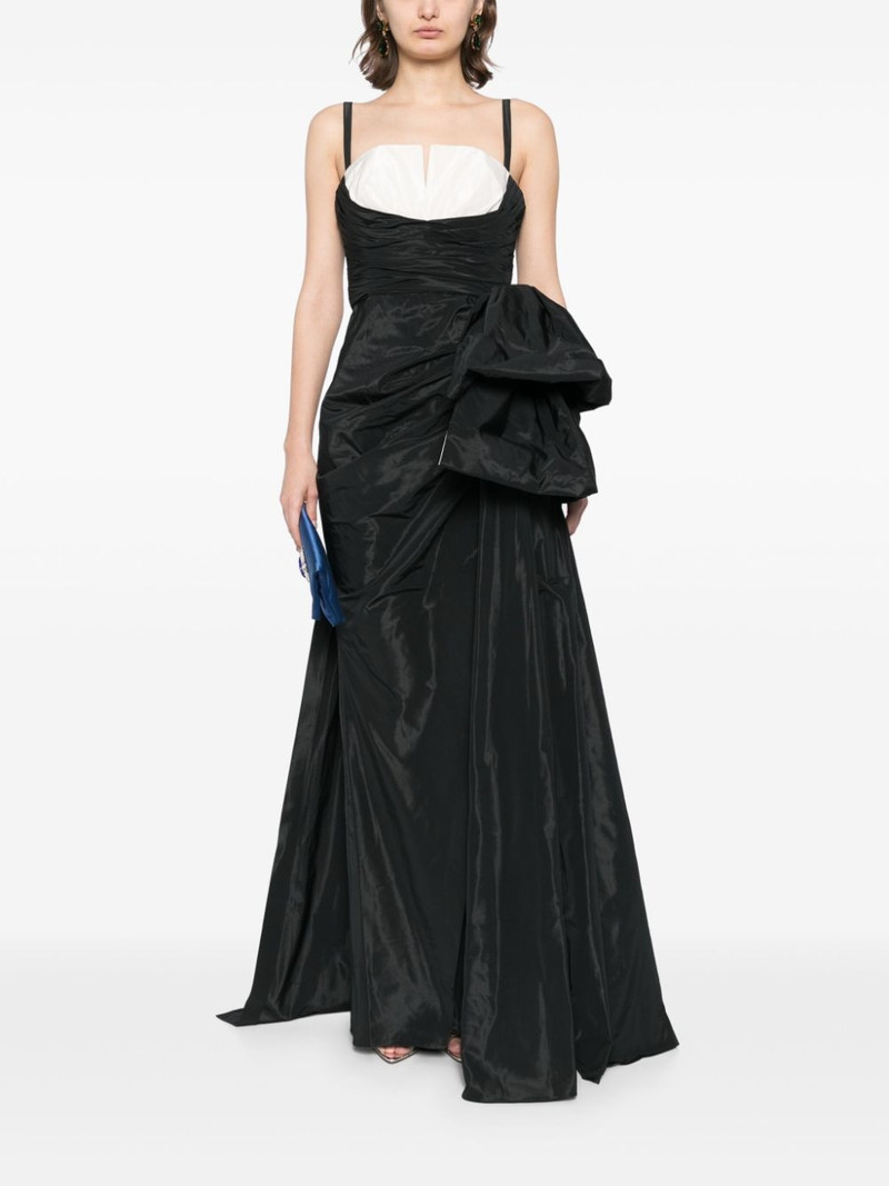 ZUHAIR MURAD draped taffeta gown outlook