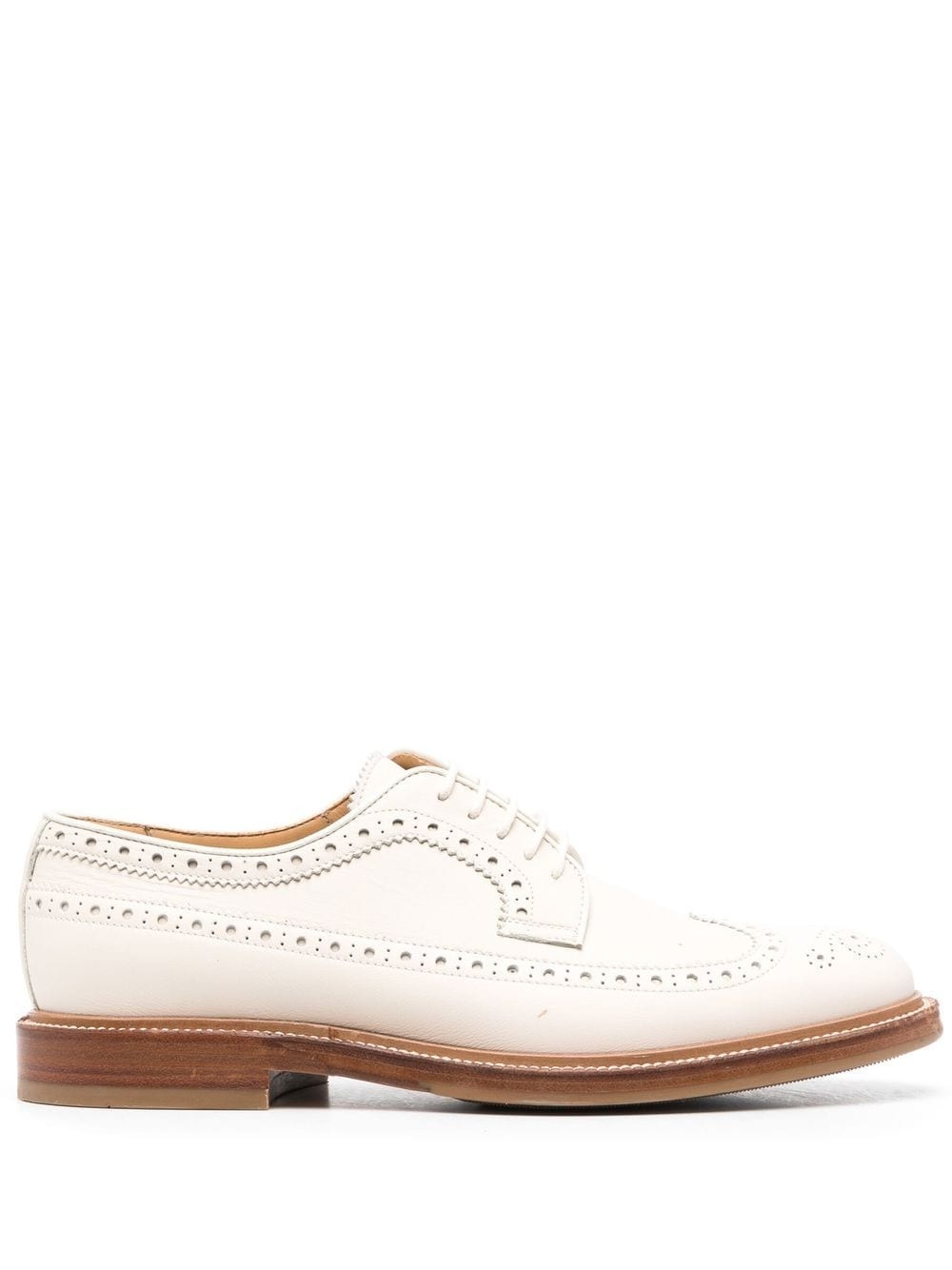 perforated Derby shoes - 1