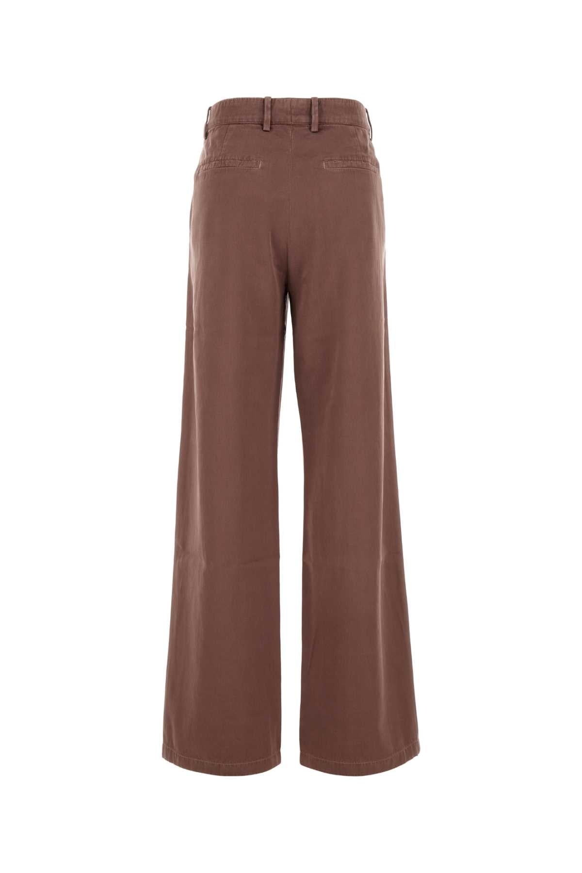 パンツ DRIES VAN NOTEN Antiqued Pink Paxy Pant DRIES VAN NOTEN PANTS Pink PAXY