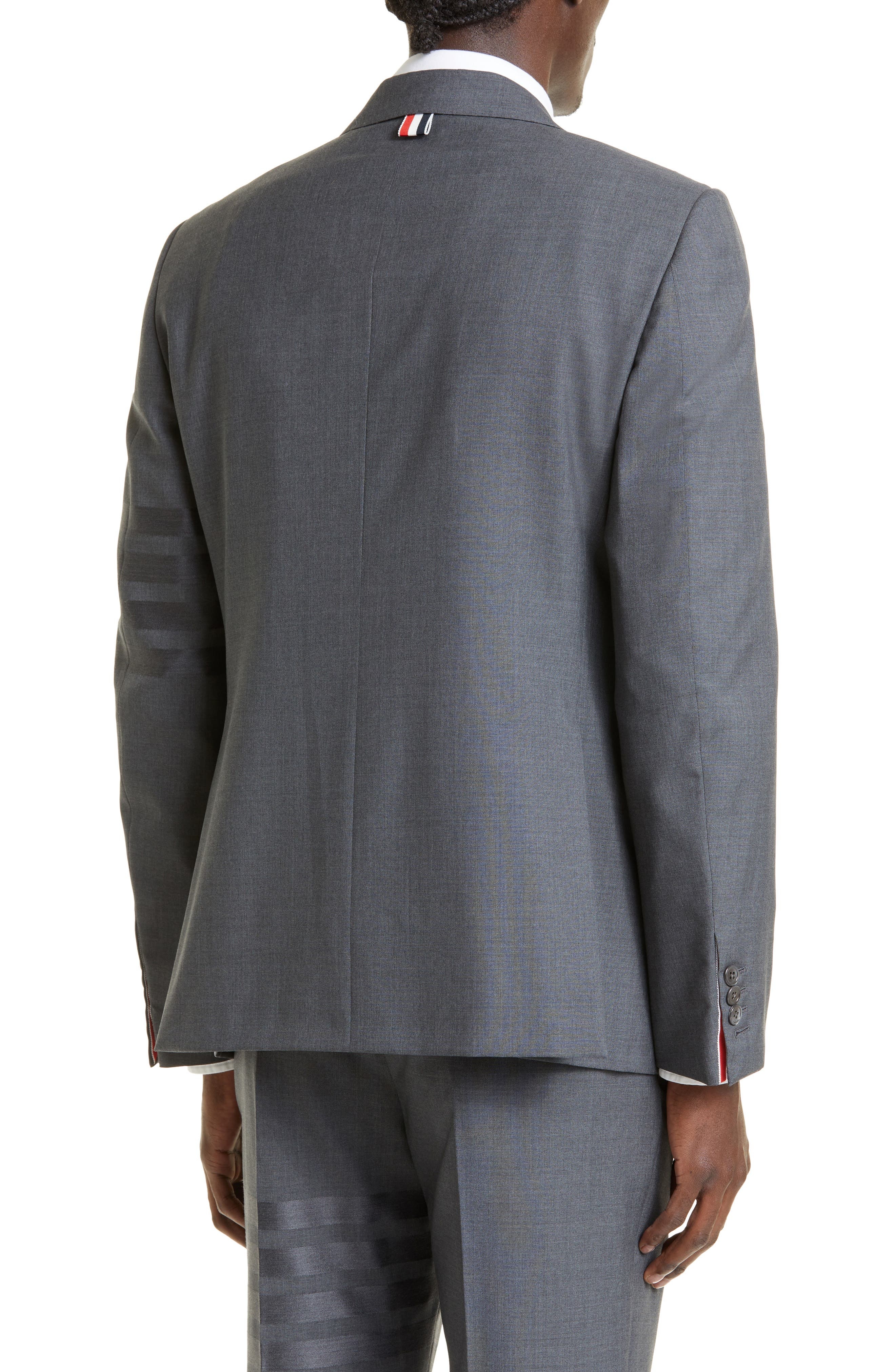 4 Bar Mélange Wool Sport Coat - 3