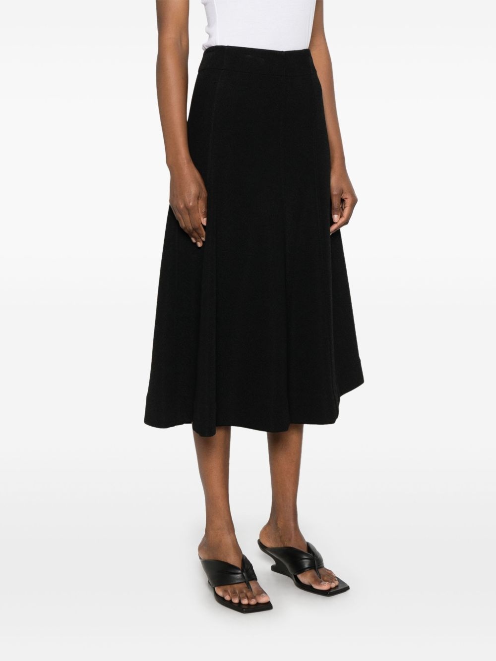 flared midi skirt - 3