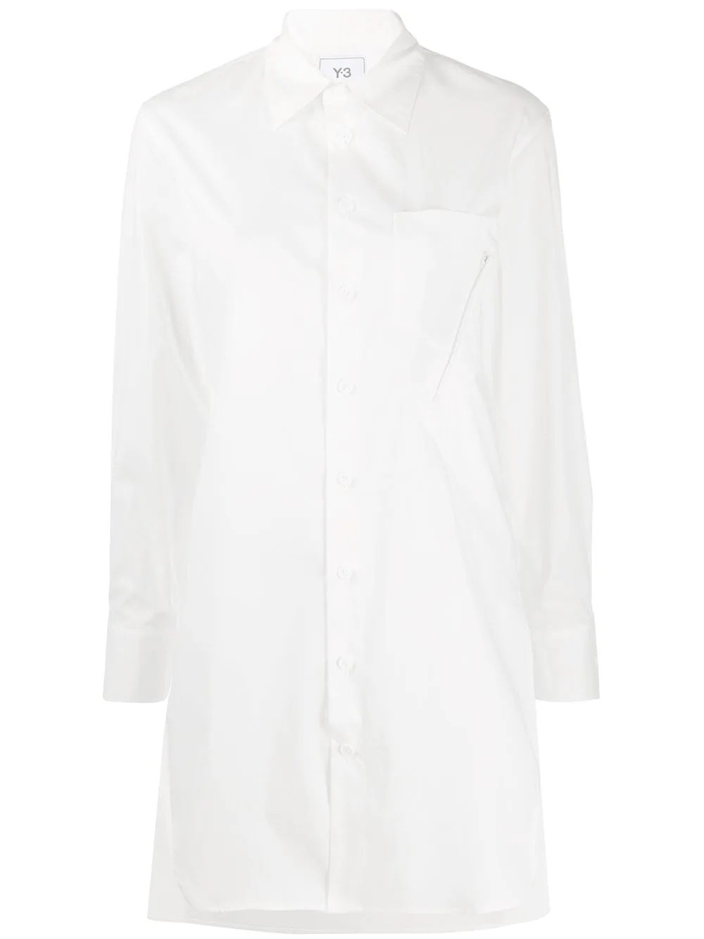 Yohji Yamamoto longline shirt - 1