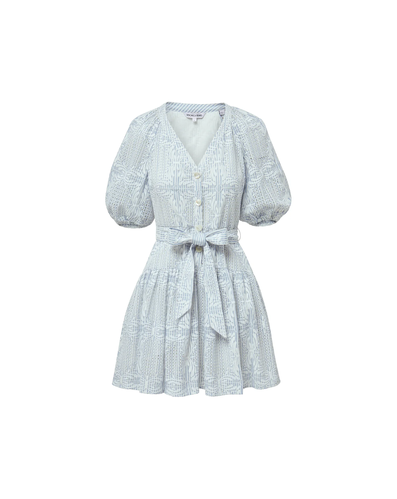 BOBBIE EYELET MINI DRESS - 1