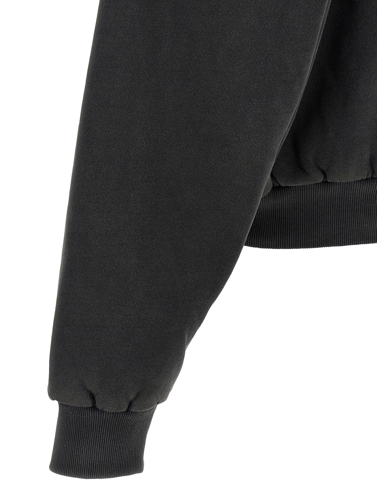 Thermarl Hood Washed Sweatshirt Black - 4