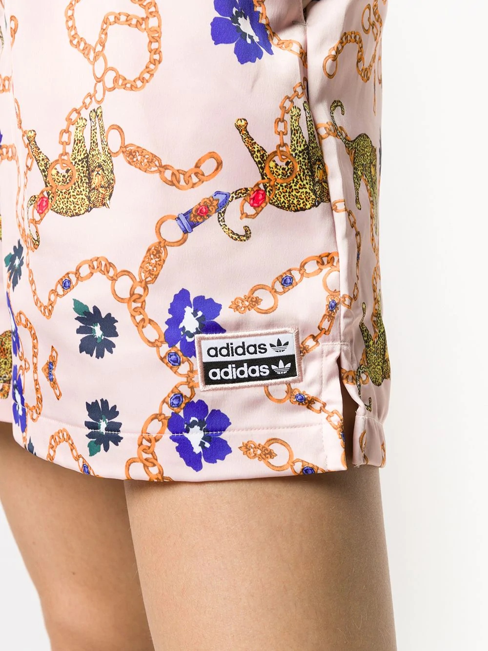 Her Studio London baroque-print shorts  - 5