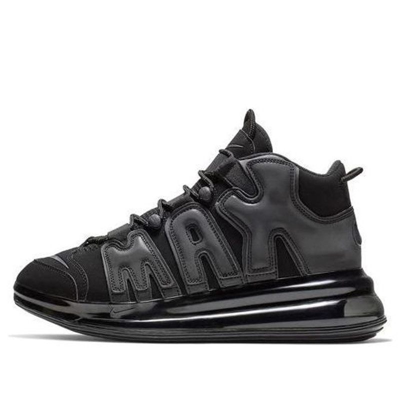 Nike Air More Uptempo 720 QS 'Triple Black' BQ7668-001 - 1