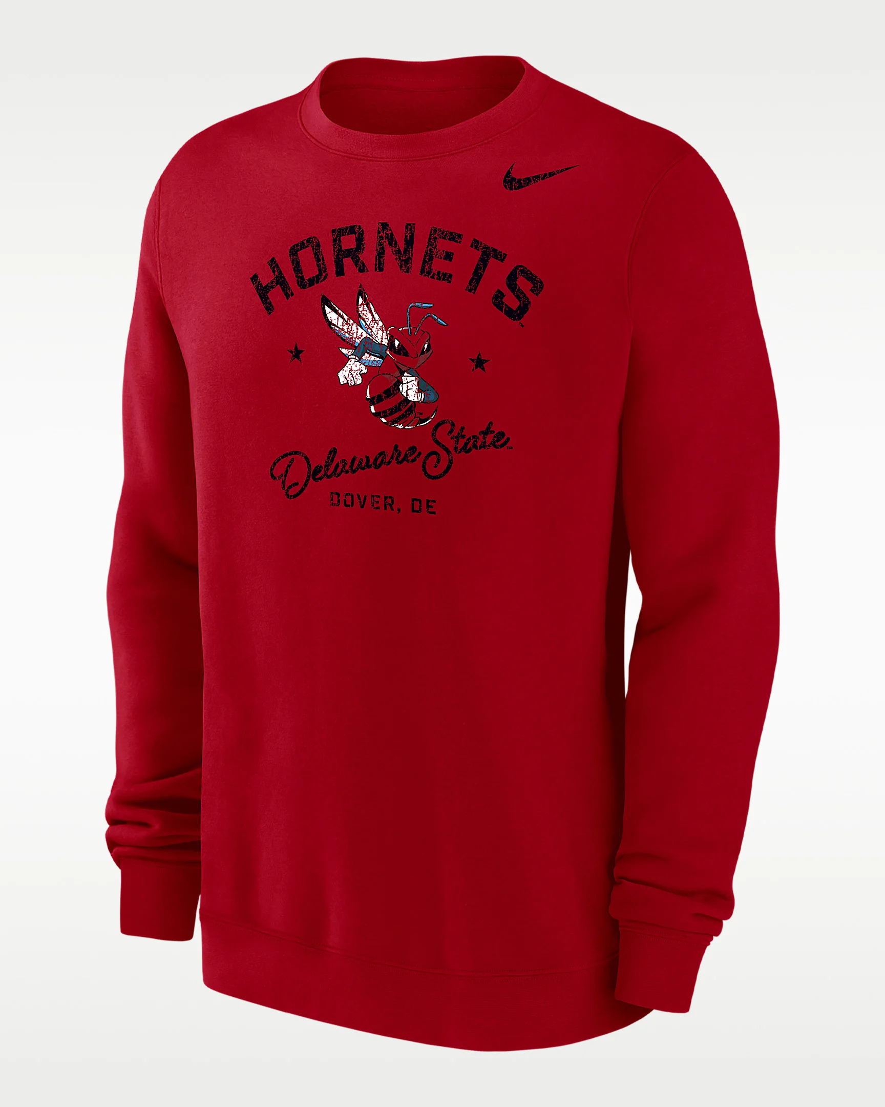 Nike Club Fleece College (Delaware State University) Men’s Crew-Neck Sweatshirt - 1