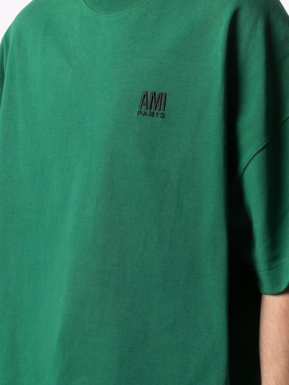 logo-embroidered T-shirt - 5