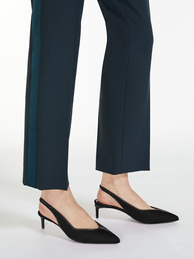 VELVETSLING Velvet slingbacks 6