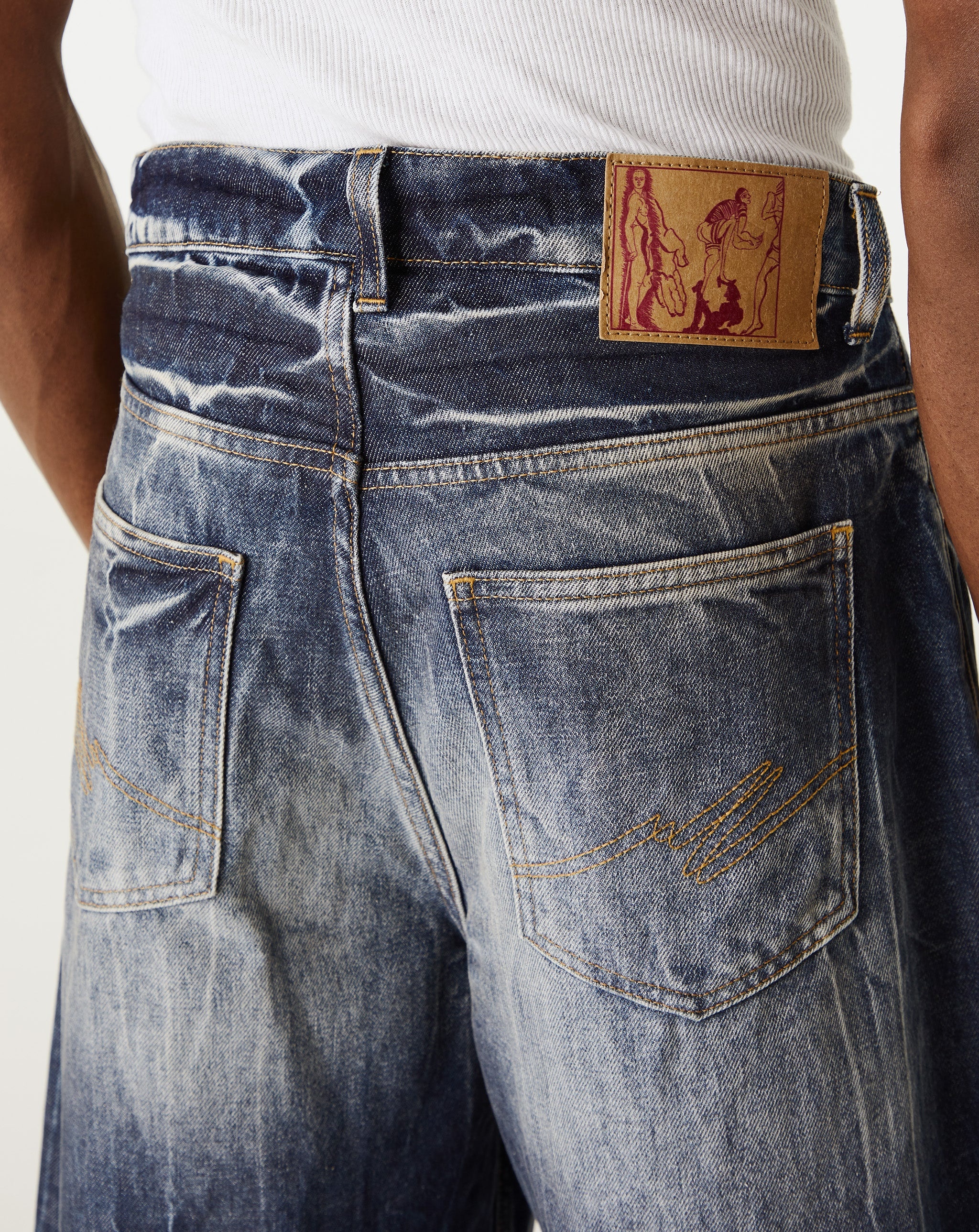Zip Jean Short - 7