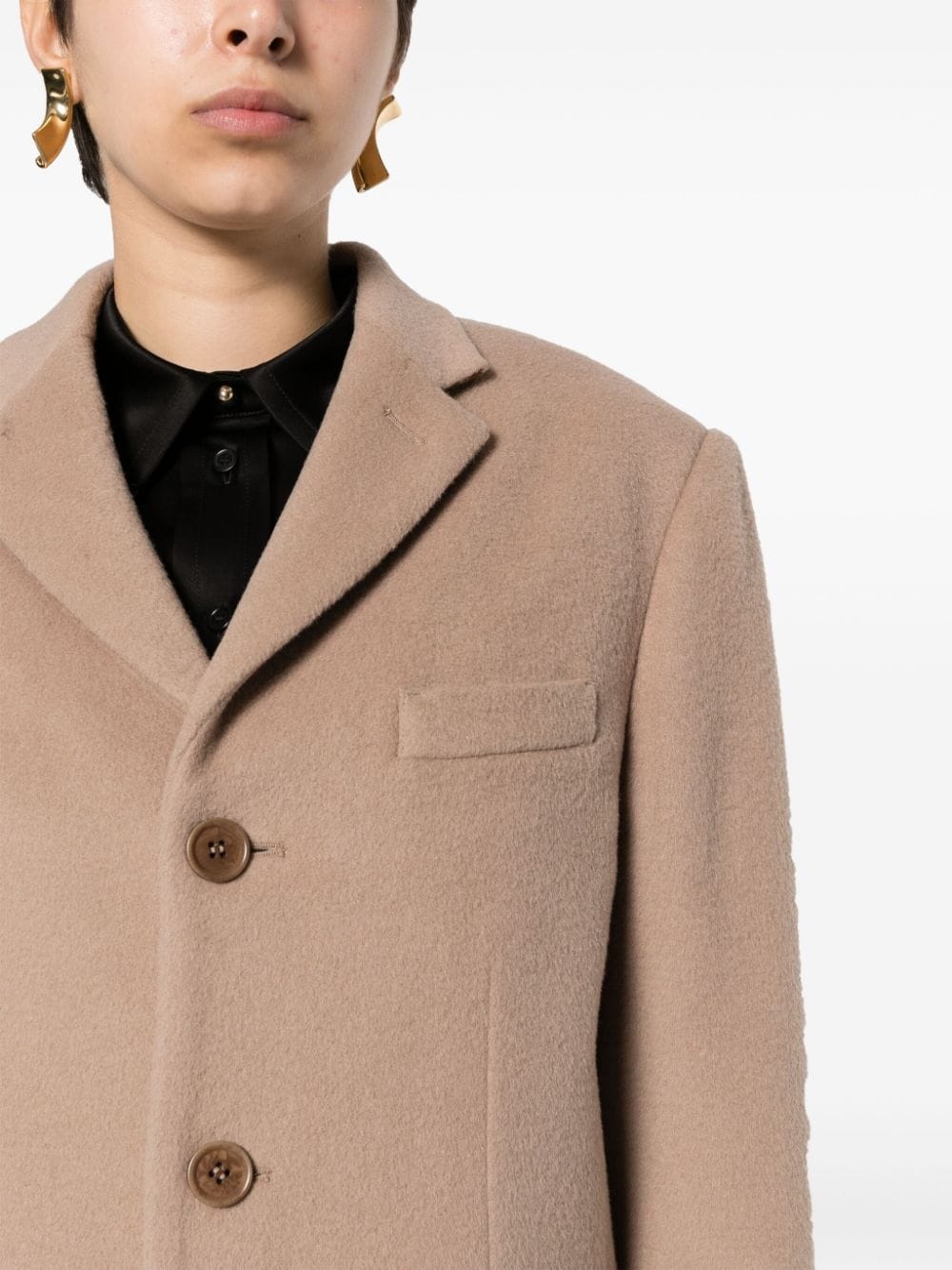 single-breasted coat - 5