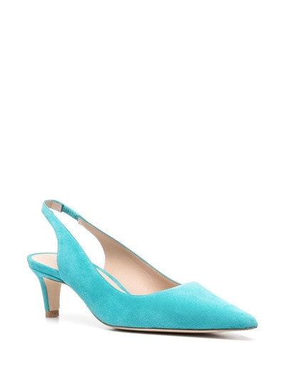 Stuart Weitzman 60mm slingback suede pumps outlook