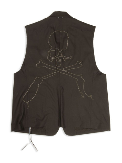 MASTERMIND WORLD skull cotton waistcoat outlook