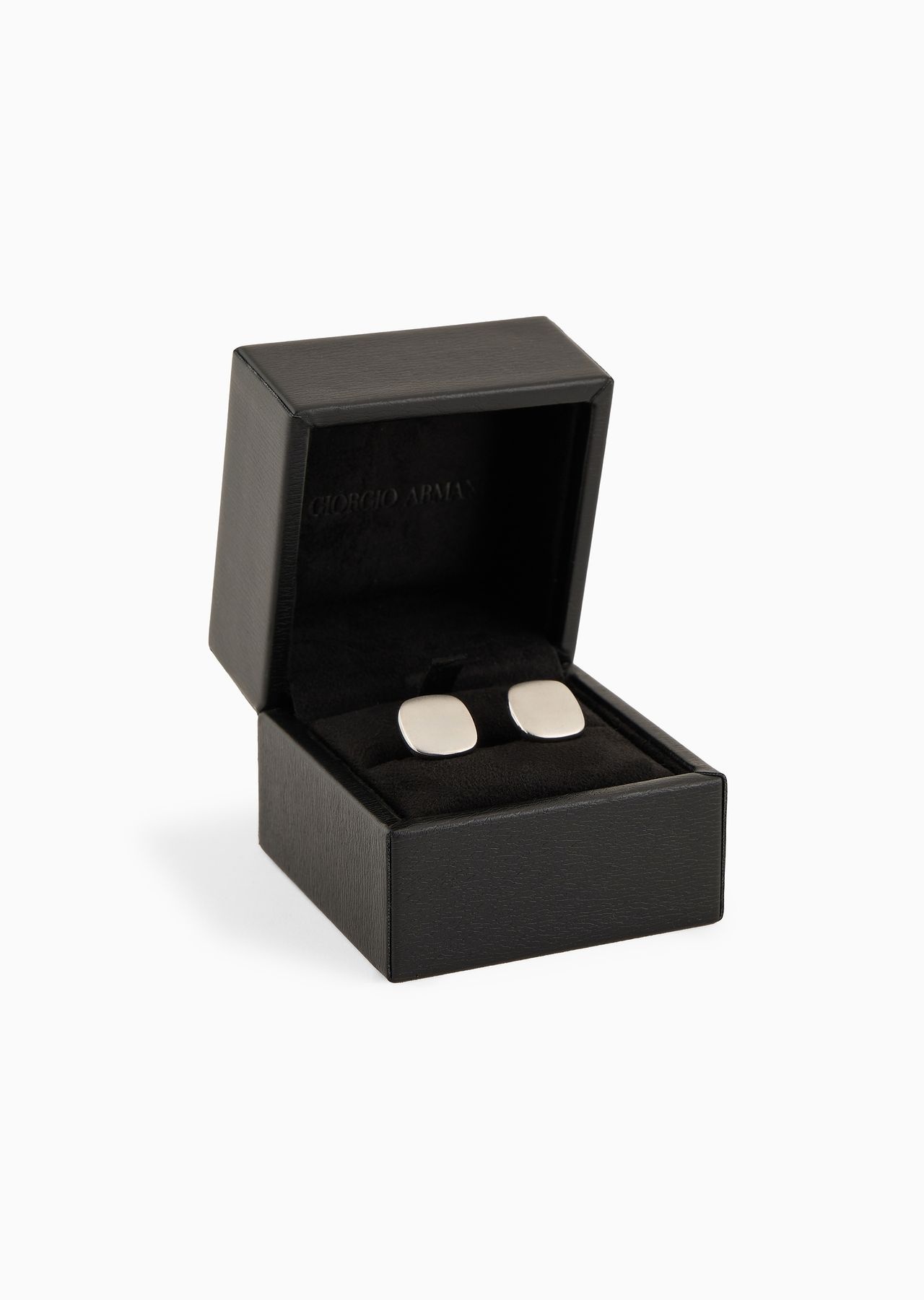 Sterling silver round cufflinks - 4