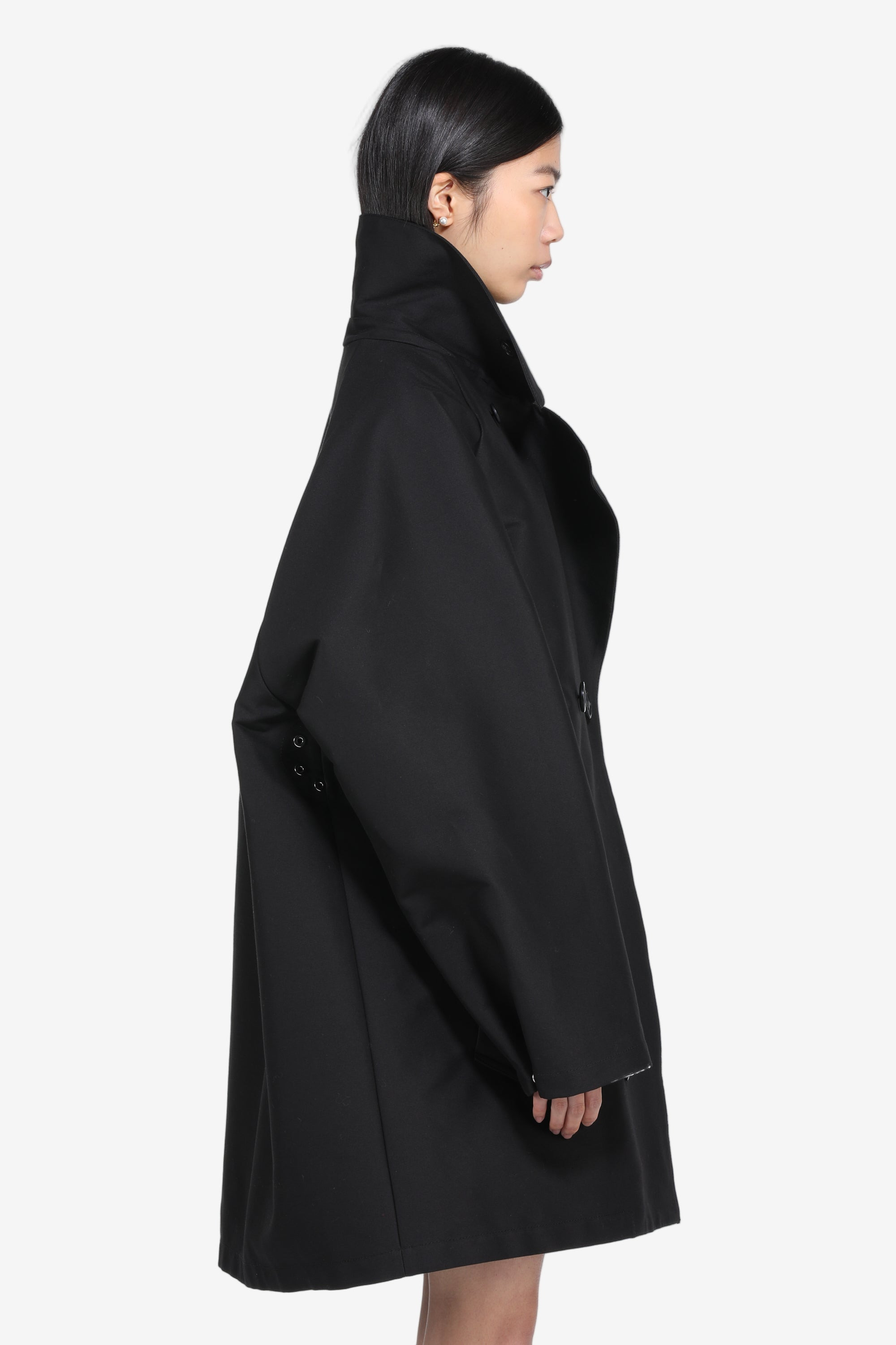 DOUBLE-BREASTED TRENCH JACKET - 3