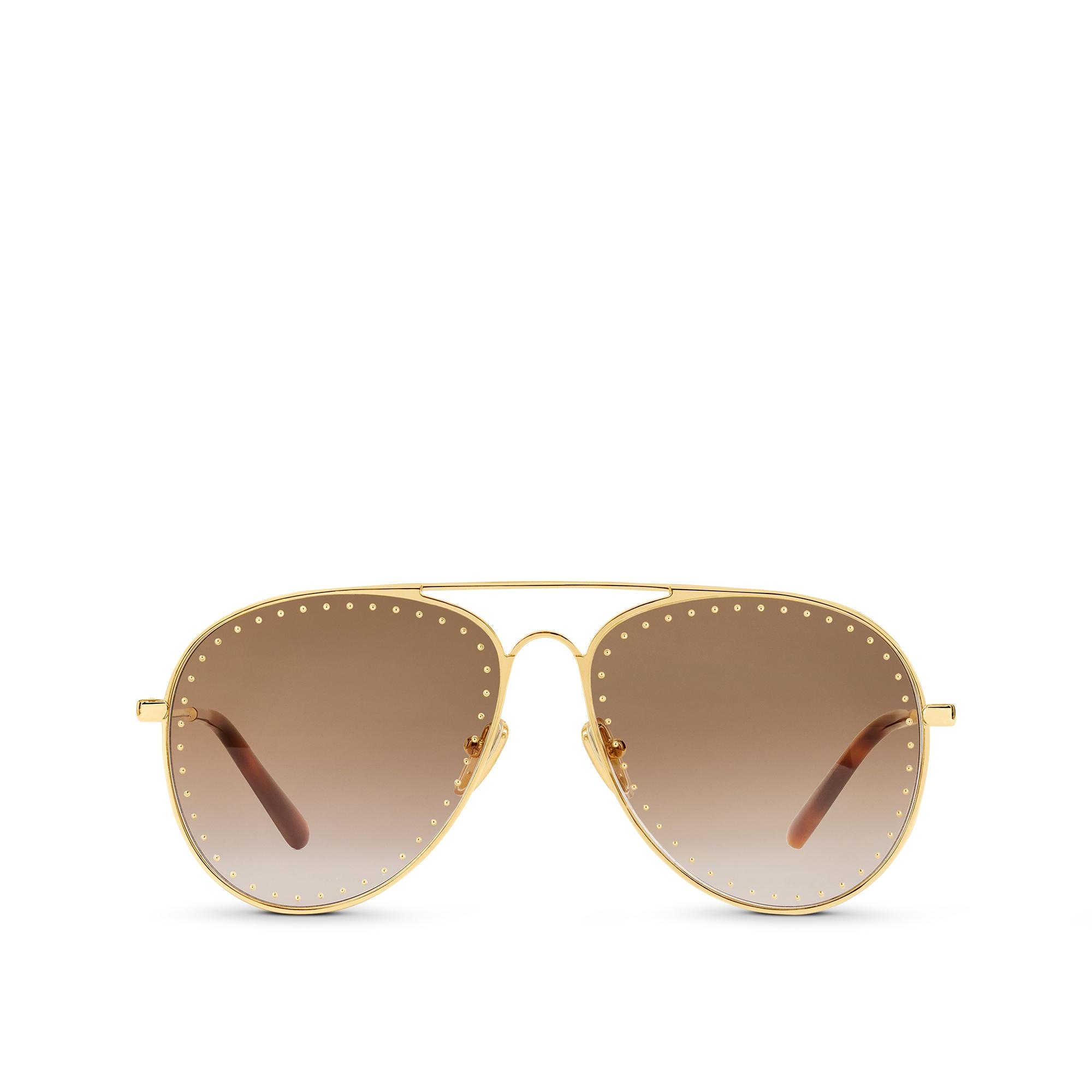 LV Trunk Pilot Sunglasses - 4