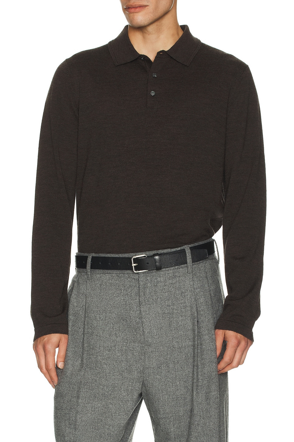 Reynolds Long Sleeve Polo - 4