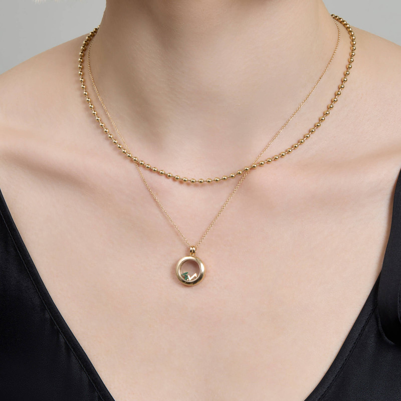 Gold Memento Locket Necklace 6