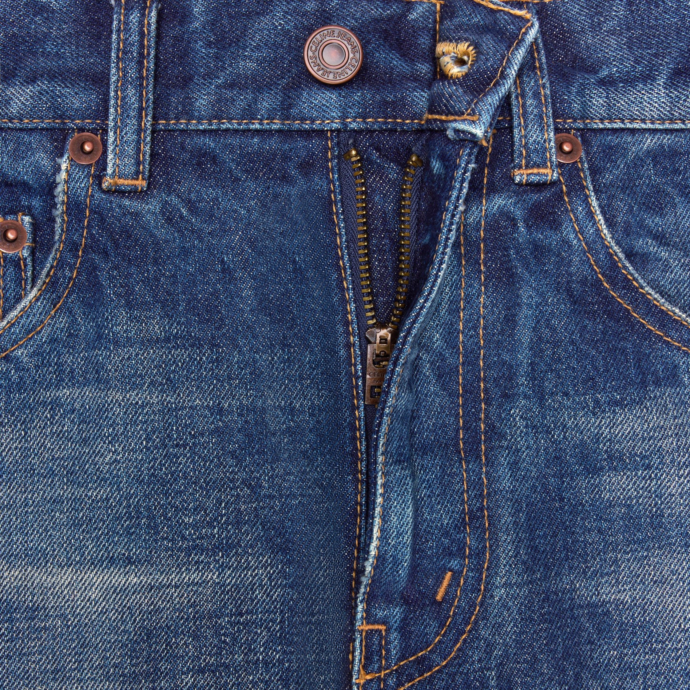 bootcut jeans in dark union wash denim - 4