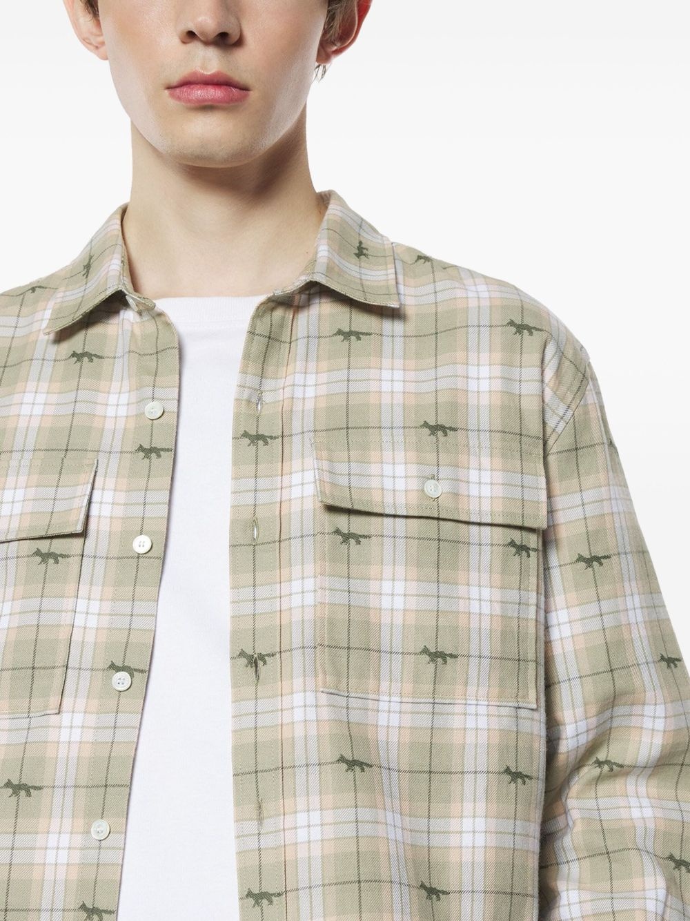 checked shirt - 4