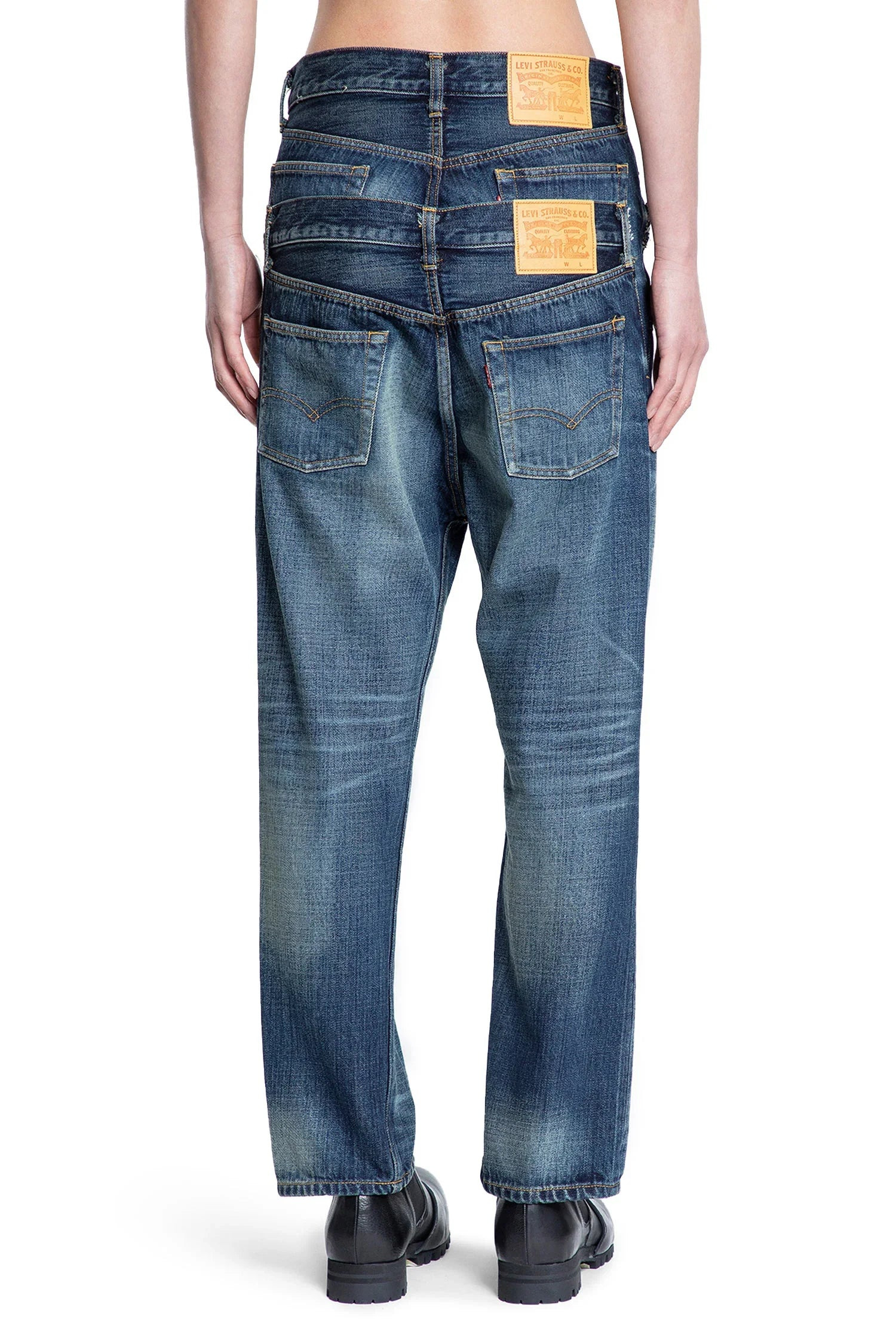 Levis-Collaboration-Double-Waist-Jeans - 3