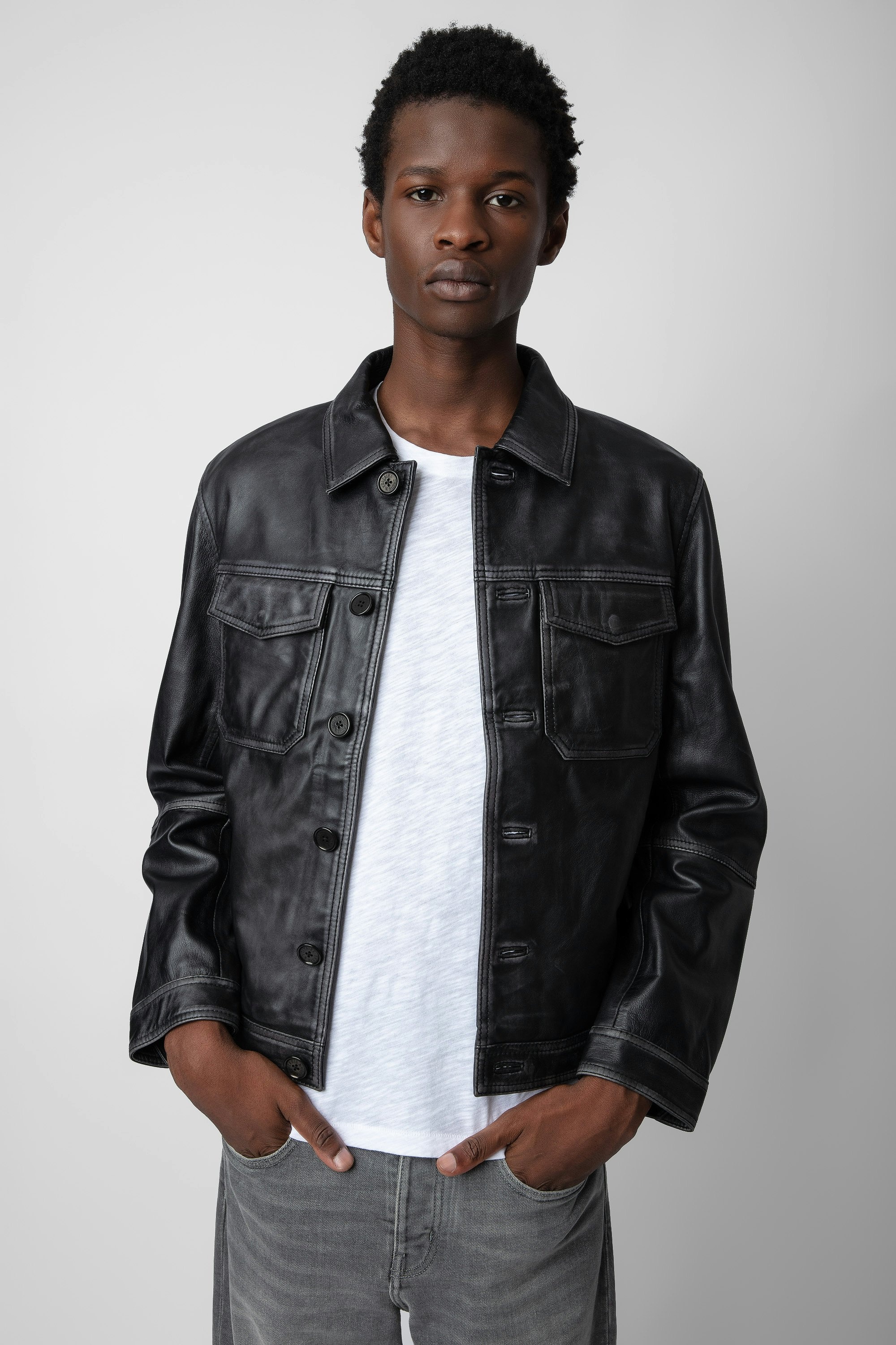 Lasso Vintage Leather Jacket - 4