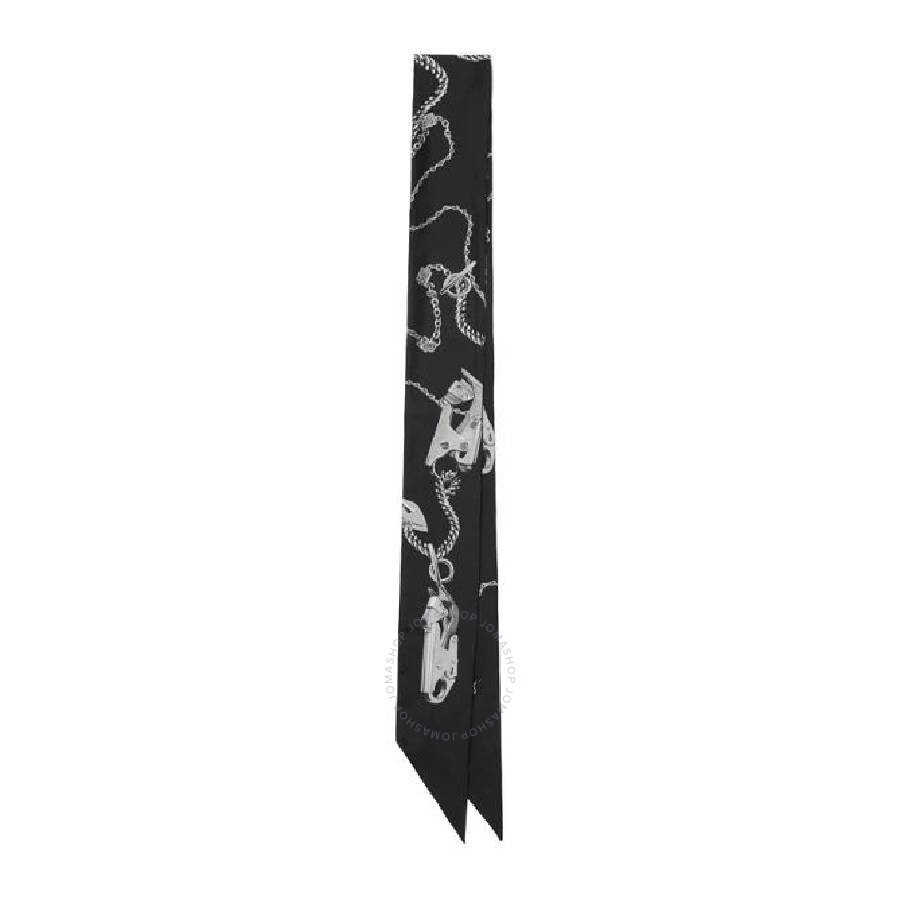 Burberry Graphic Print Silk Scarf - 1