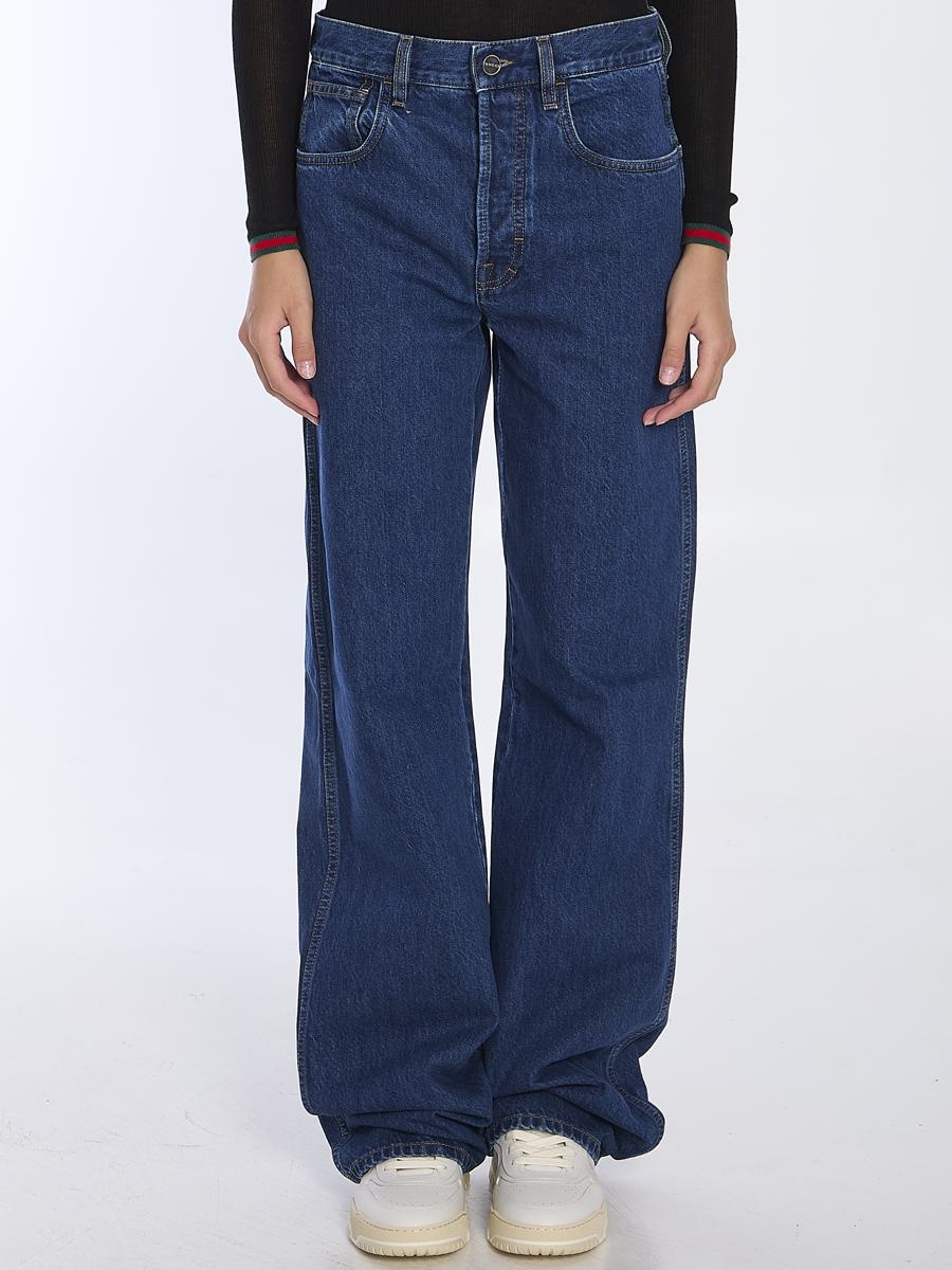 GUCCI Gucci Baggy Jeans | baltini | REVERSIBLE