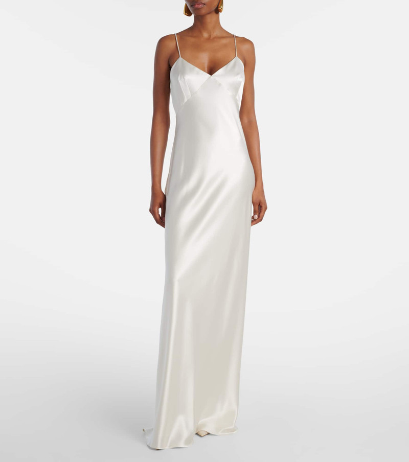 Max Mara Silk satin gown outlook
