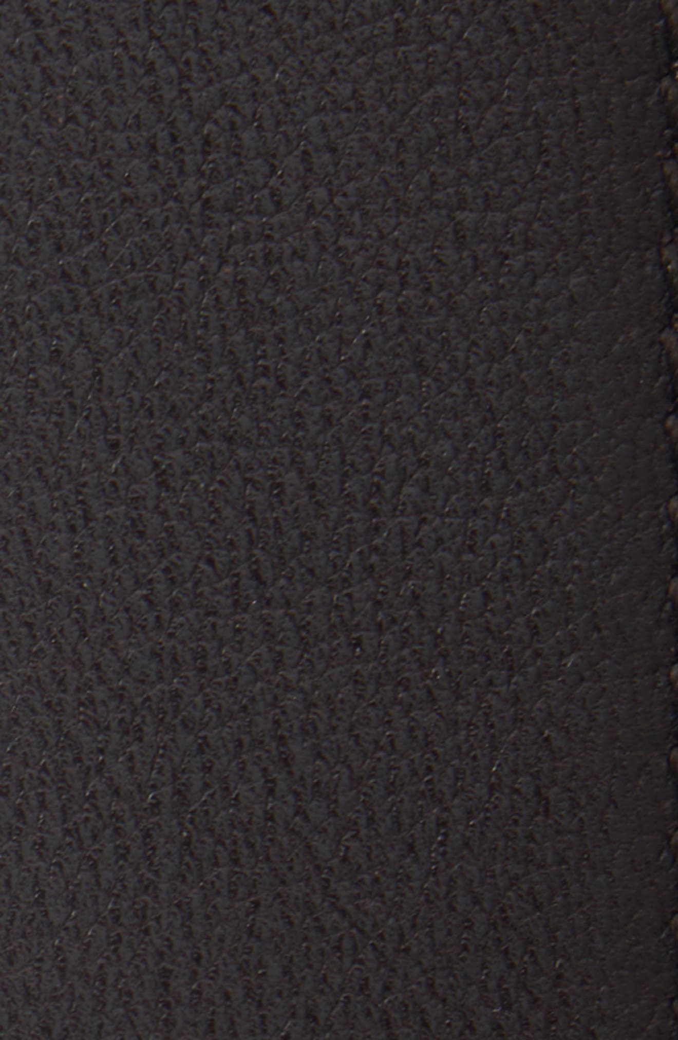 Givenchy Voyou Metal Tip Leather Belt in Chocolate at Nordstrom - 2