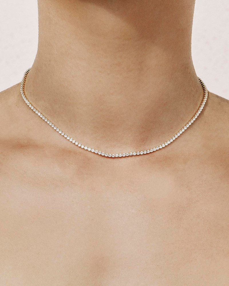 Shashi Tennis Diamond Necklace 1