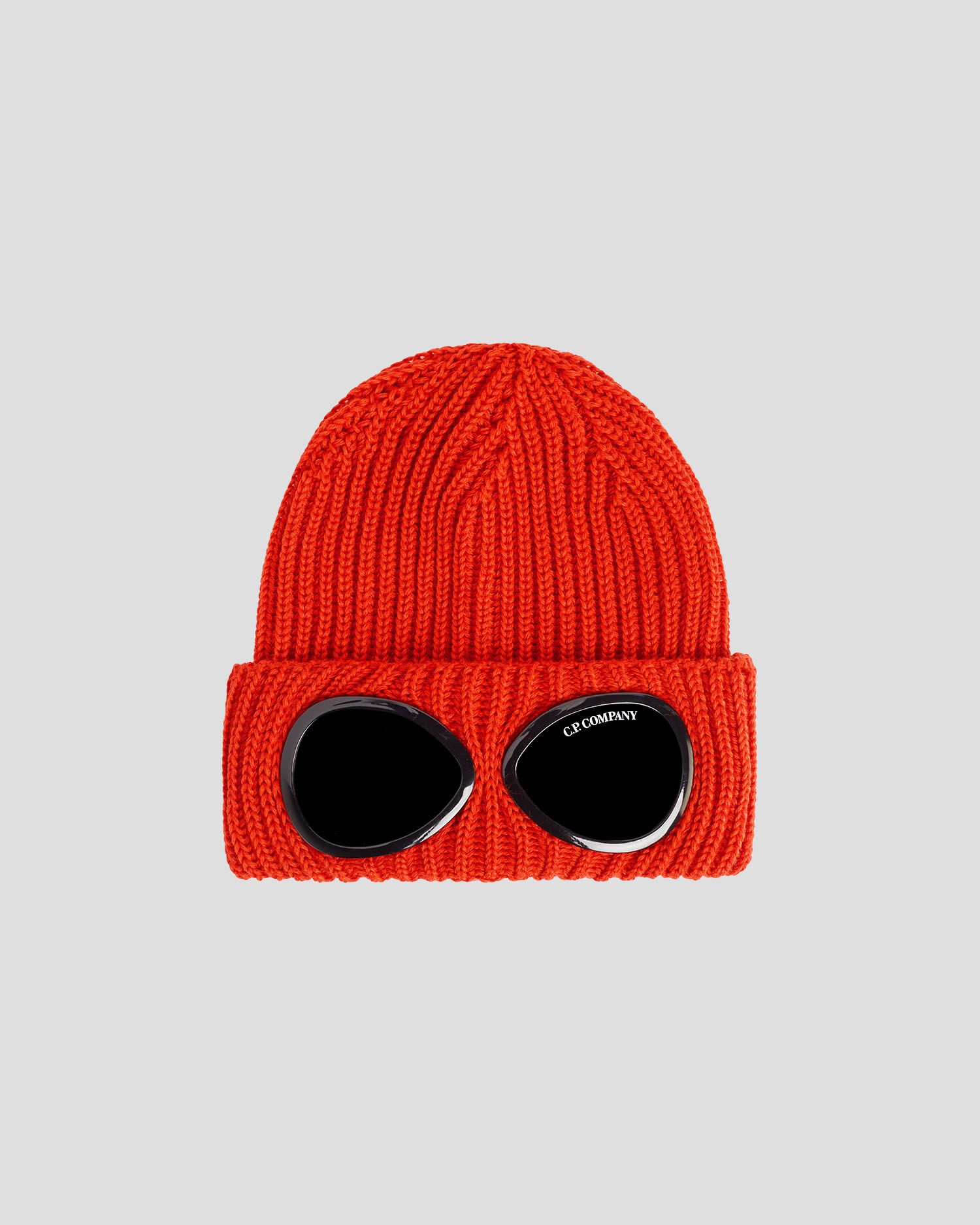 C.P. Company Extra Fine Merino Wool Goggle Beanie REVERSIBLE