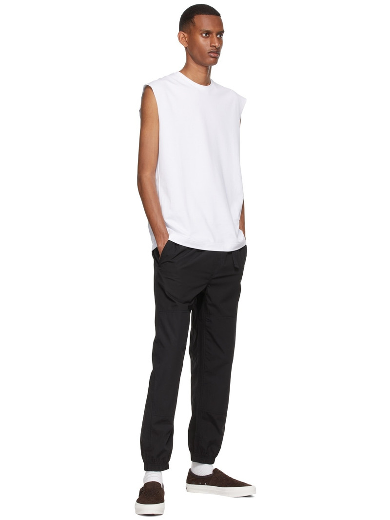 Marcelo Burlon County Of Milan Black Cotton Trousers outlook