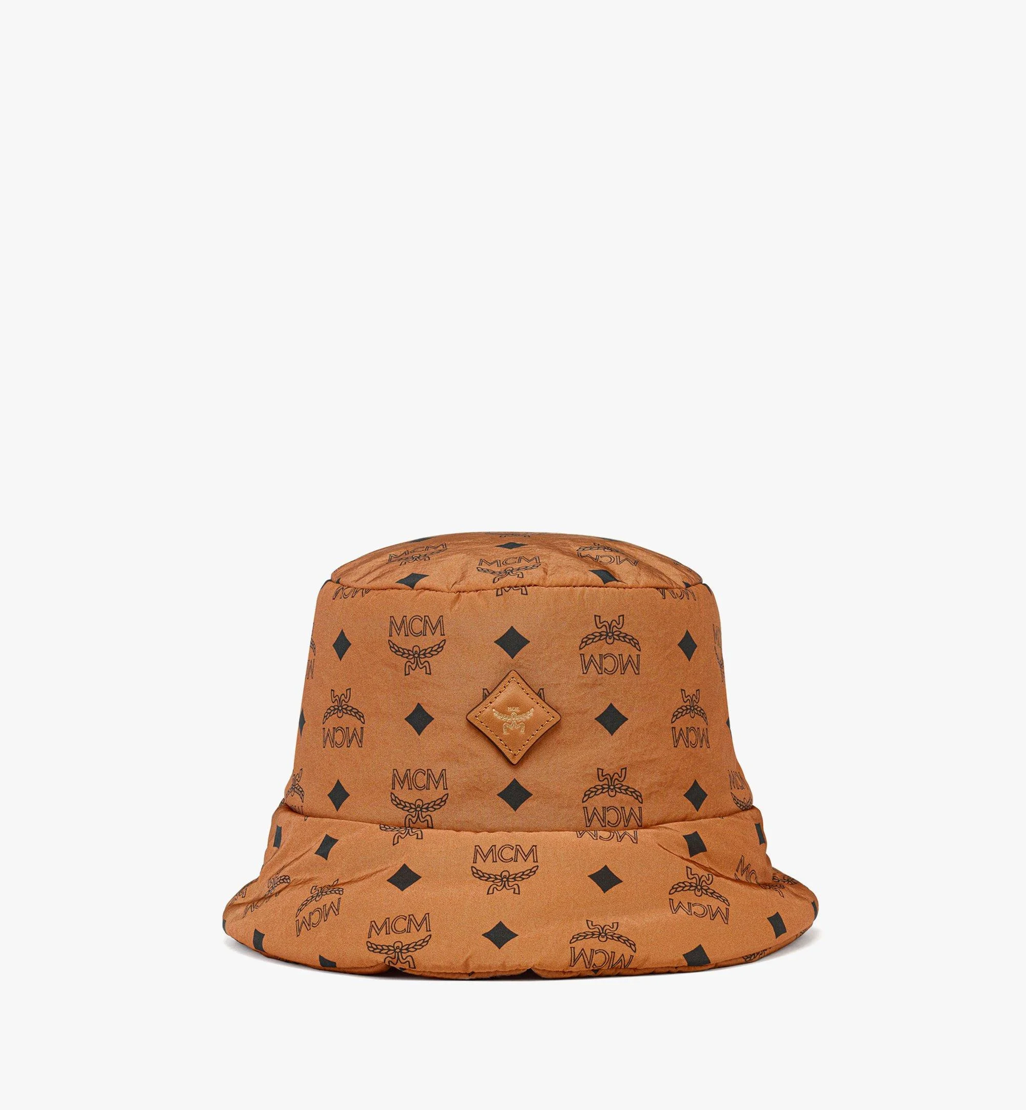 Padded Bucket Hat in Monogram Print ECONYL® - 1