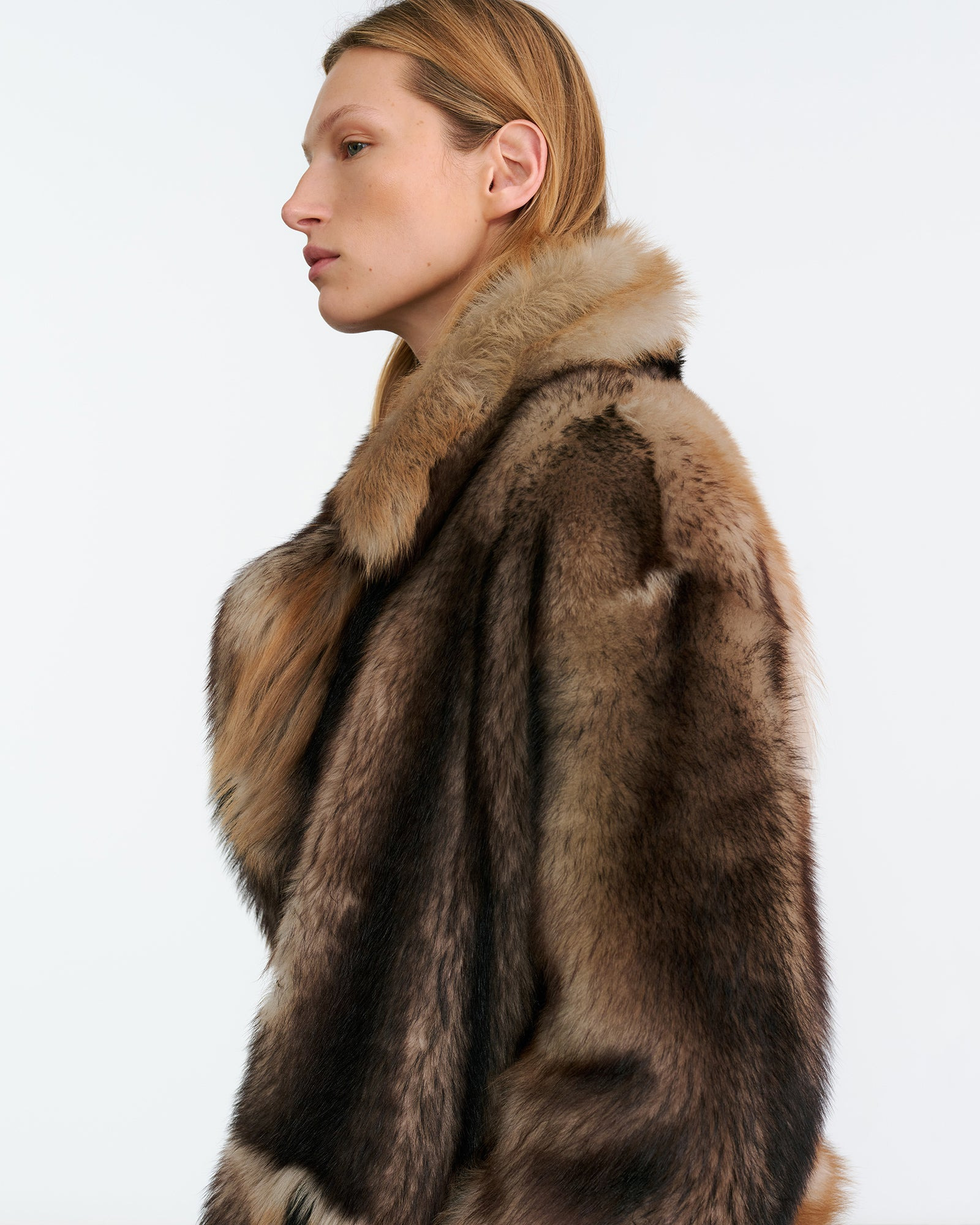 INGRID SHEARLING COAT - 4