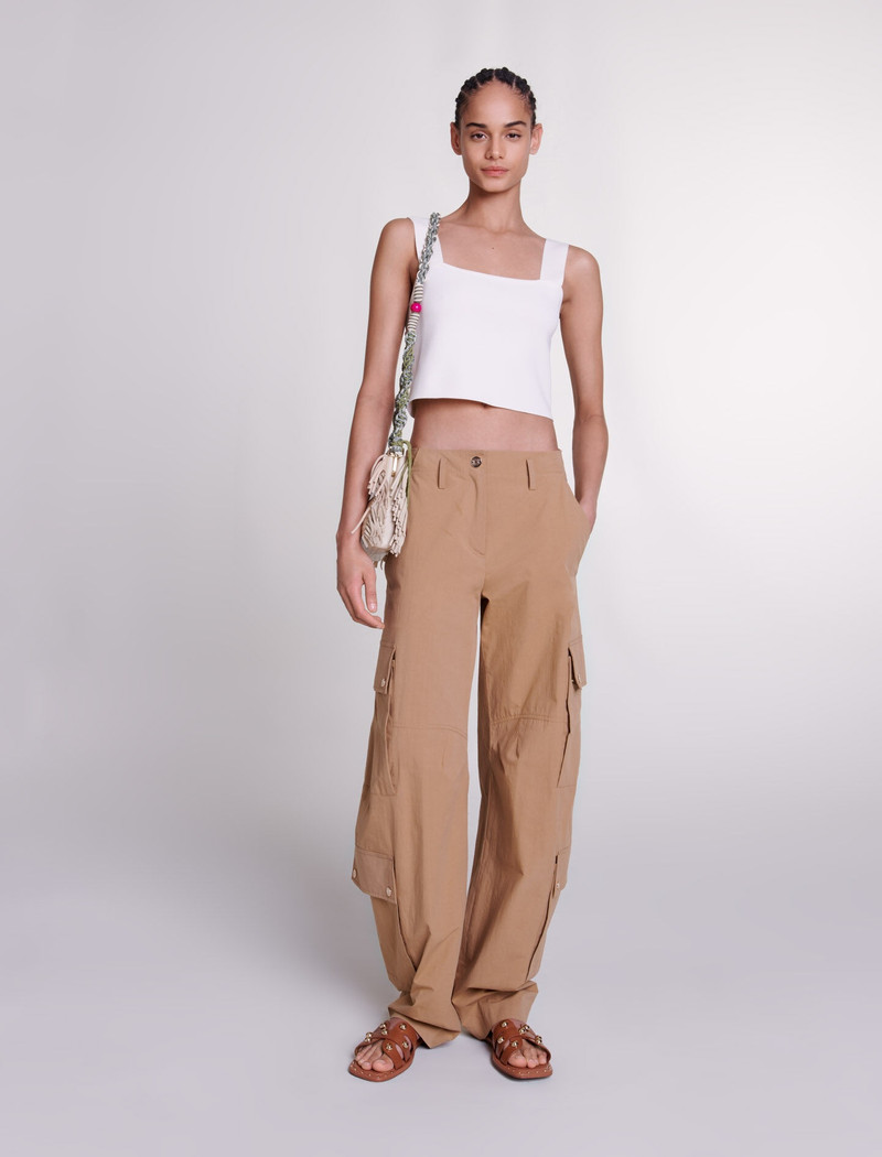 maje Cargo trousers with pockets outlook