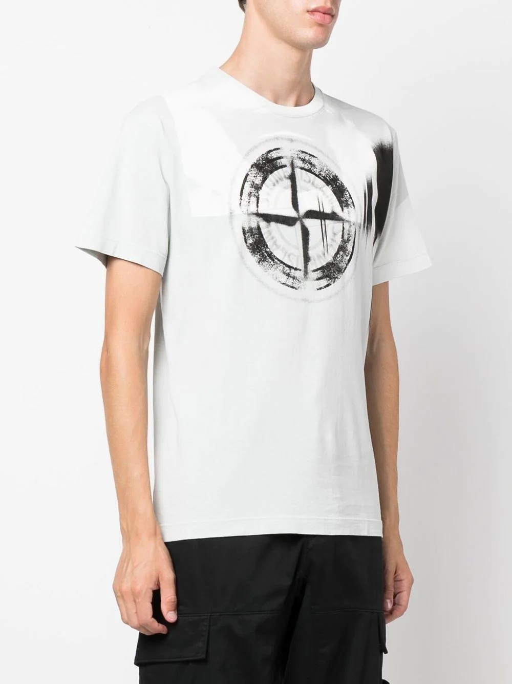 logo-print short-sleeve T-shirt - 3