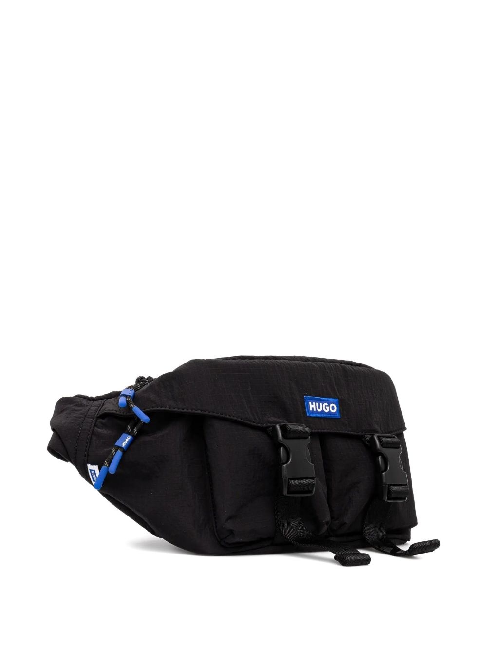 buckle-fastening pocketed belt bag - 2